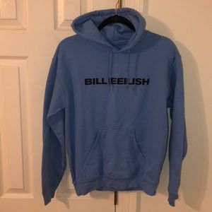 Billie Eilish Blue Hoodie